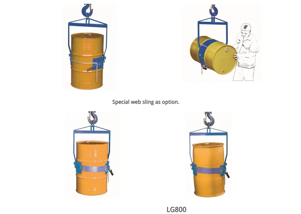Vertikální bubnové zvedáky LM800N / LG800